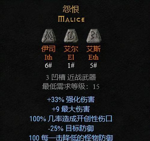 暗黑2稀有物品合成公式是什么？（掌握这些技巧）